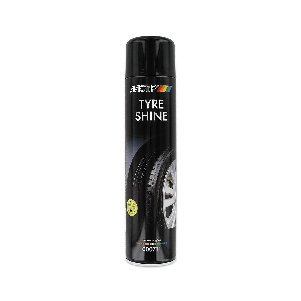 Spray noircisseur et brillance pour pneu 600ml.