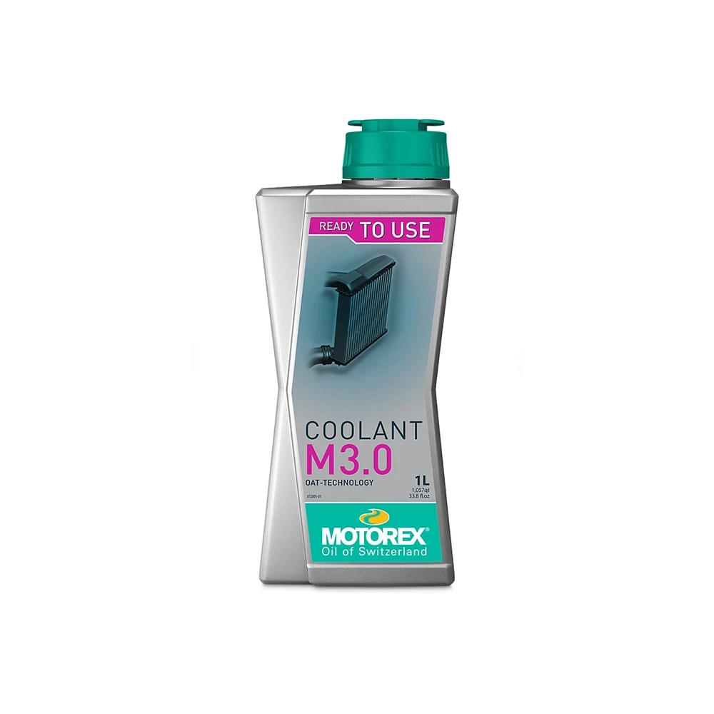 Liquide de refroidissement Motorex Coolant M3.0 ready to use 1 L (rose)