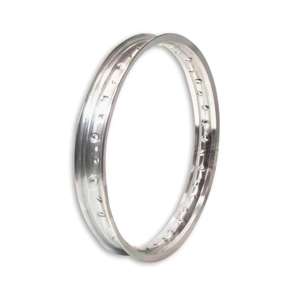 Jante 21x1.6 pouces (60mm) 36 trous à 7.0mm, chromée