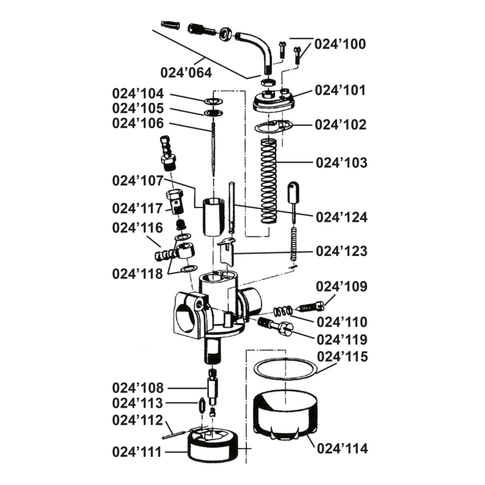 Vis de ralenti carburateur Bing
