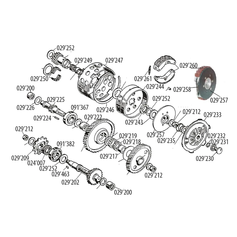 Rondelle Beta 521 (15x25x0.5mm)
