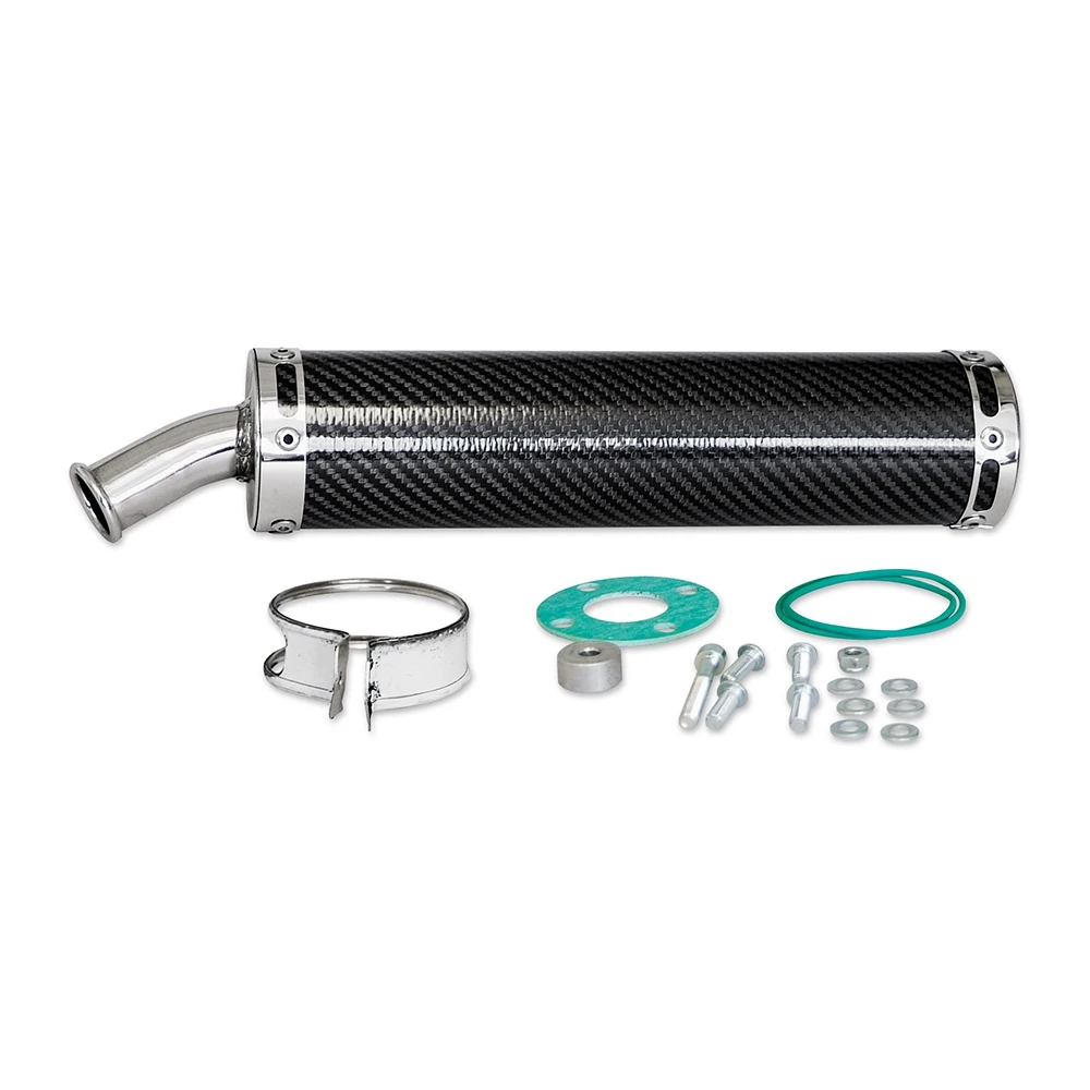 Silencieux Giannelli Cagiva Mito 125cc 2-t 1994-2004 carbone