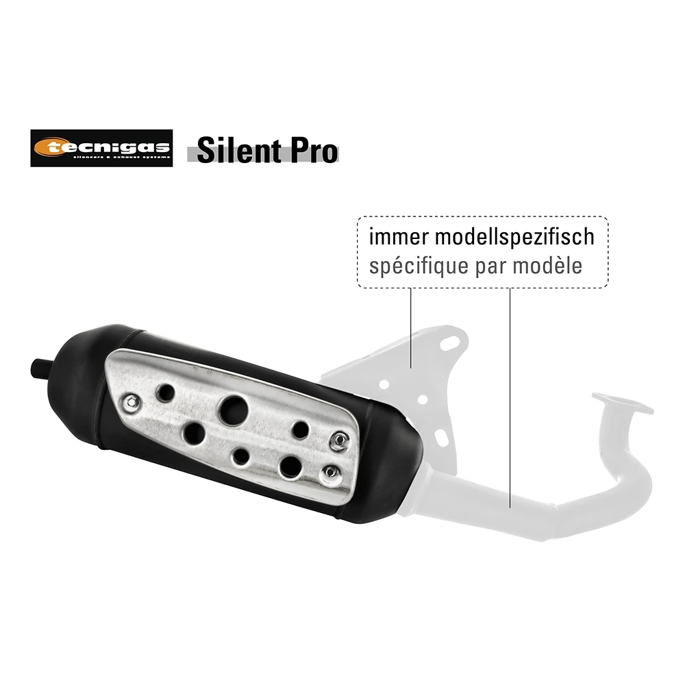 Pot échappement Tecnigas Silent Pro Derbi