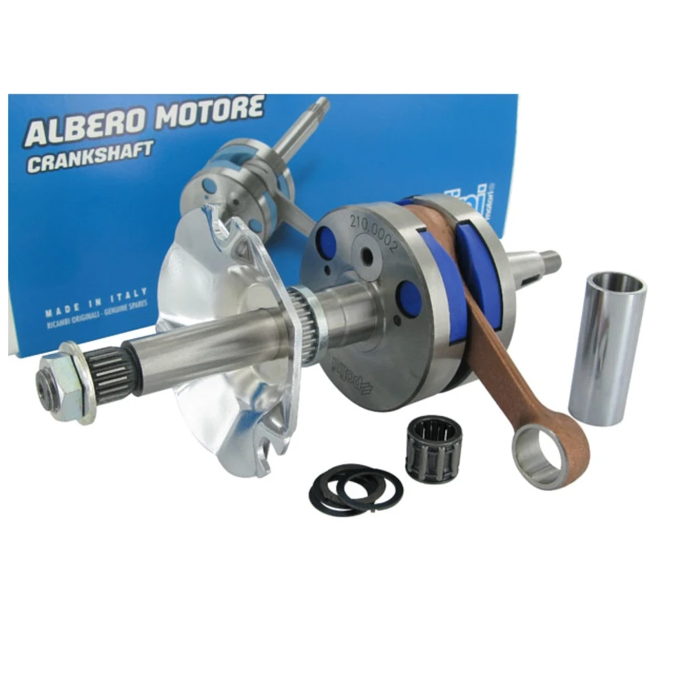 Vilebrequin Polini Evolution Gilera/Piaggio (Axe 12mm) PRIX NET