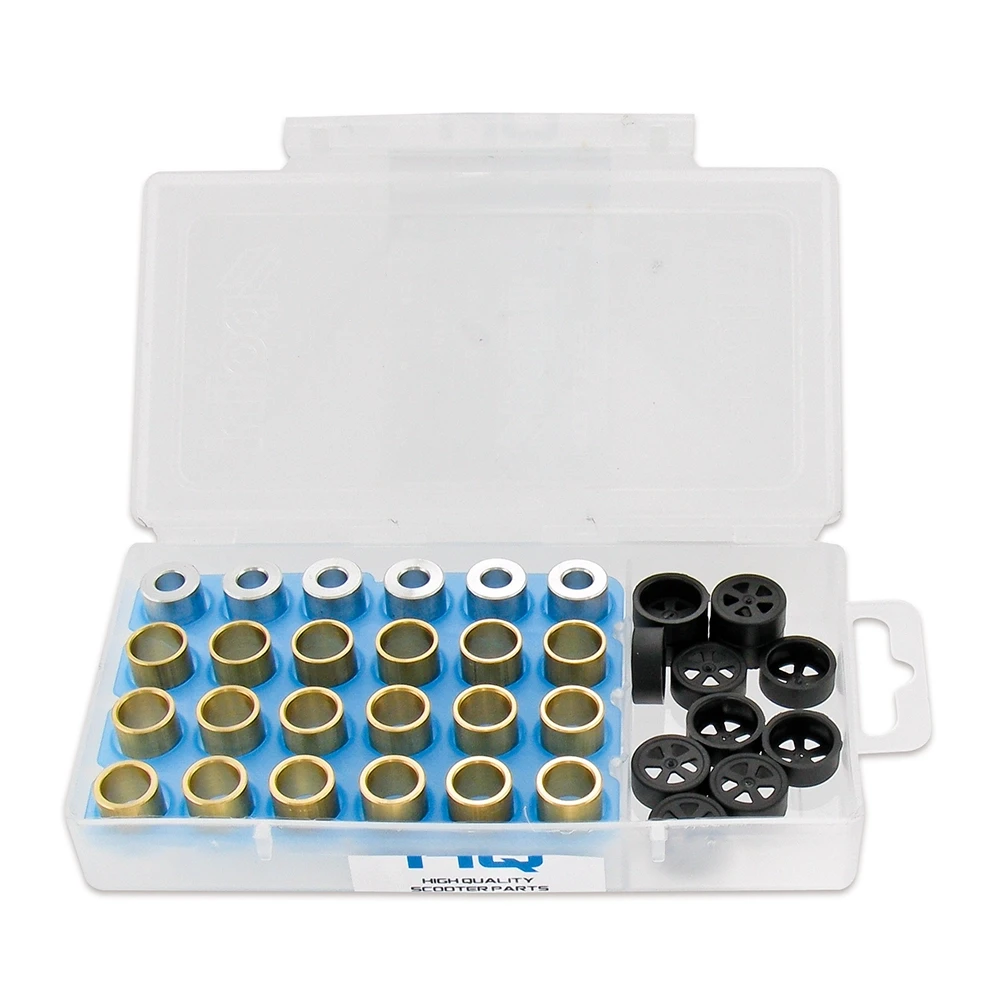 Jeu 4 galets Polini 15x12mm - 3.5g - 5g