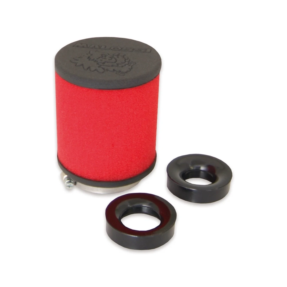Filtre à air Malossi E16 (raccord 58,5mm) rouge/noir