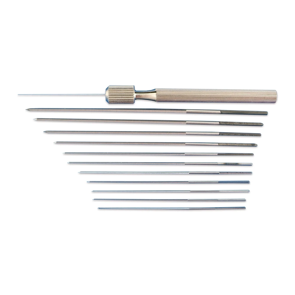 Alésoire de gicleurs de 12 pcs (60-190)