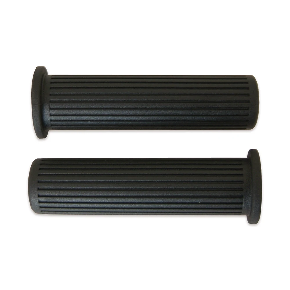 Poignées caoutchou noir Vespa PX-PE Ø22mm