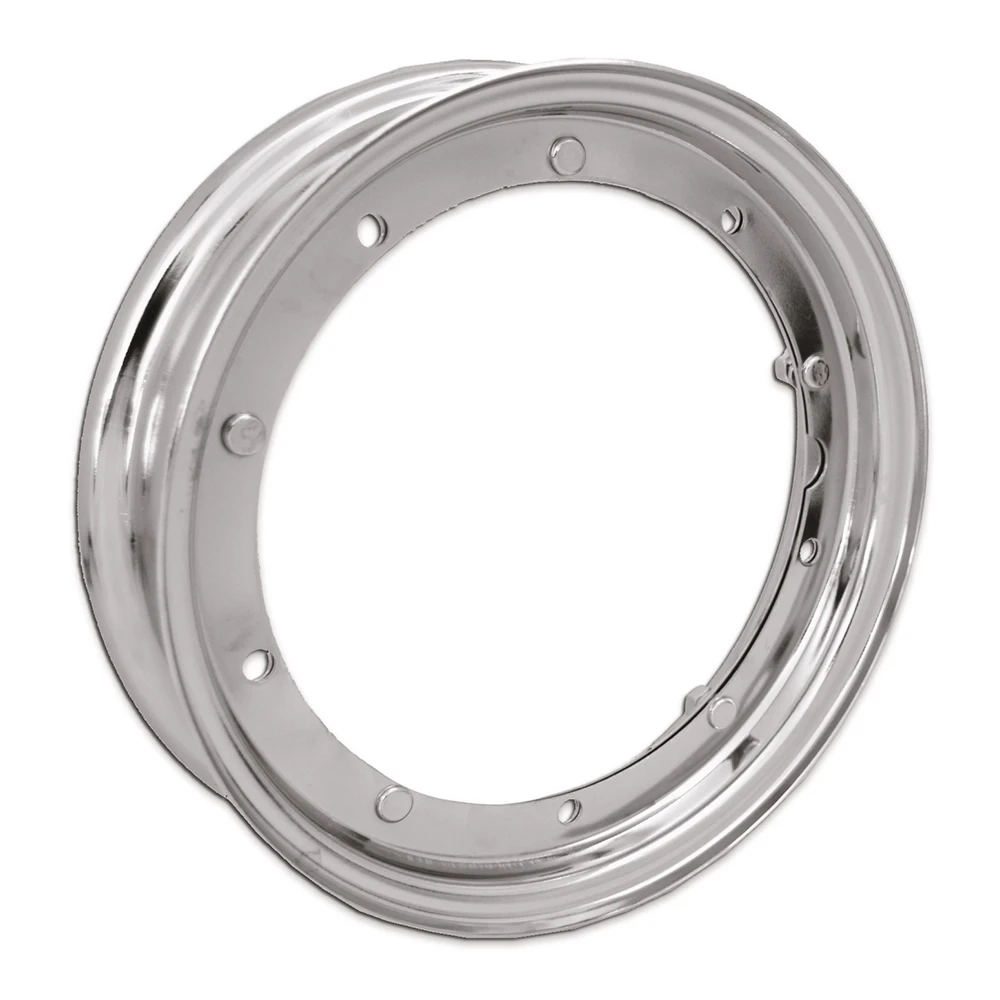 Jante Vespa chromée 2.1x10 pouces für Pneu 3.00-3.5 - 10