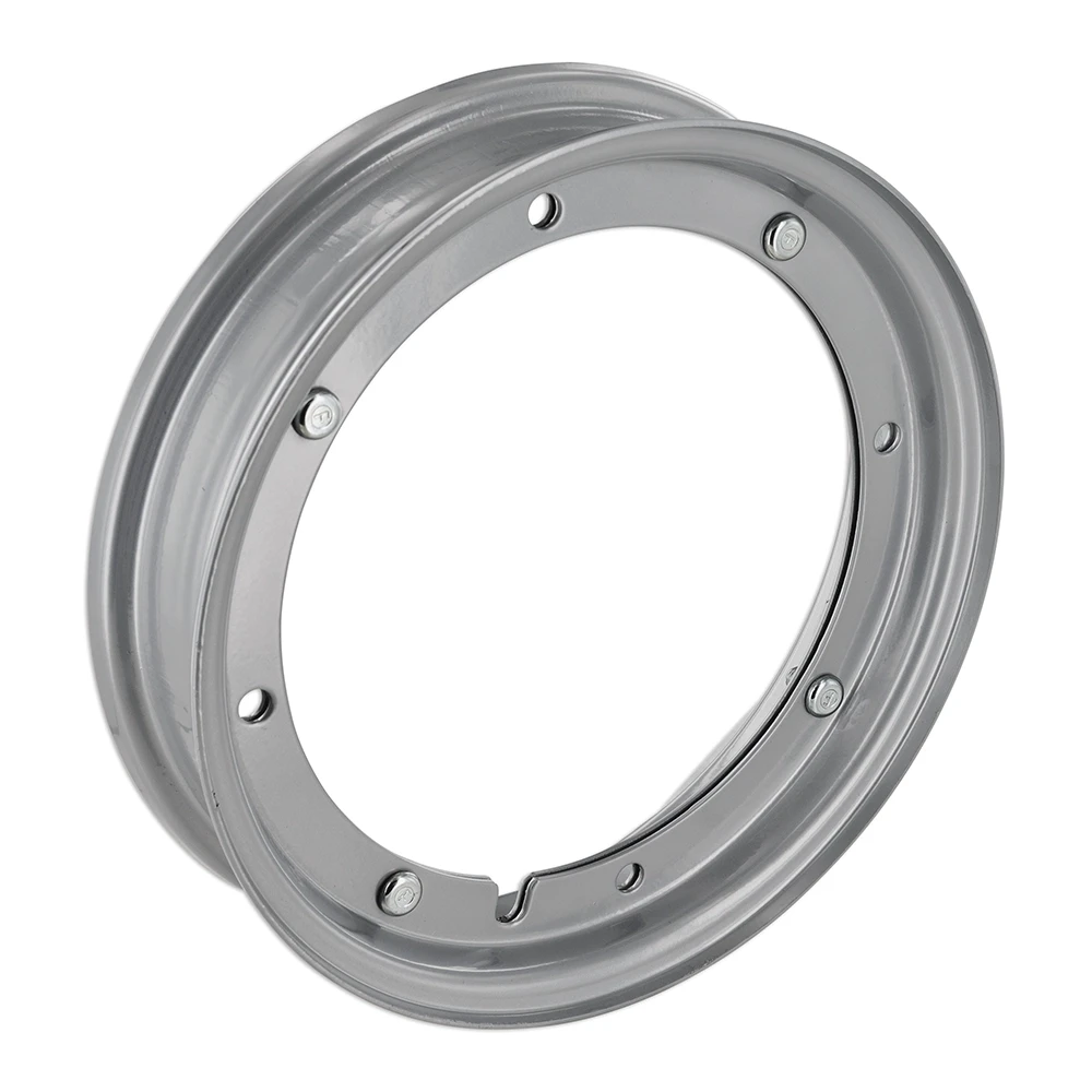Jante ouvert acier argent 1.80 x 9 Zoll (4 trous)