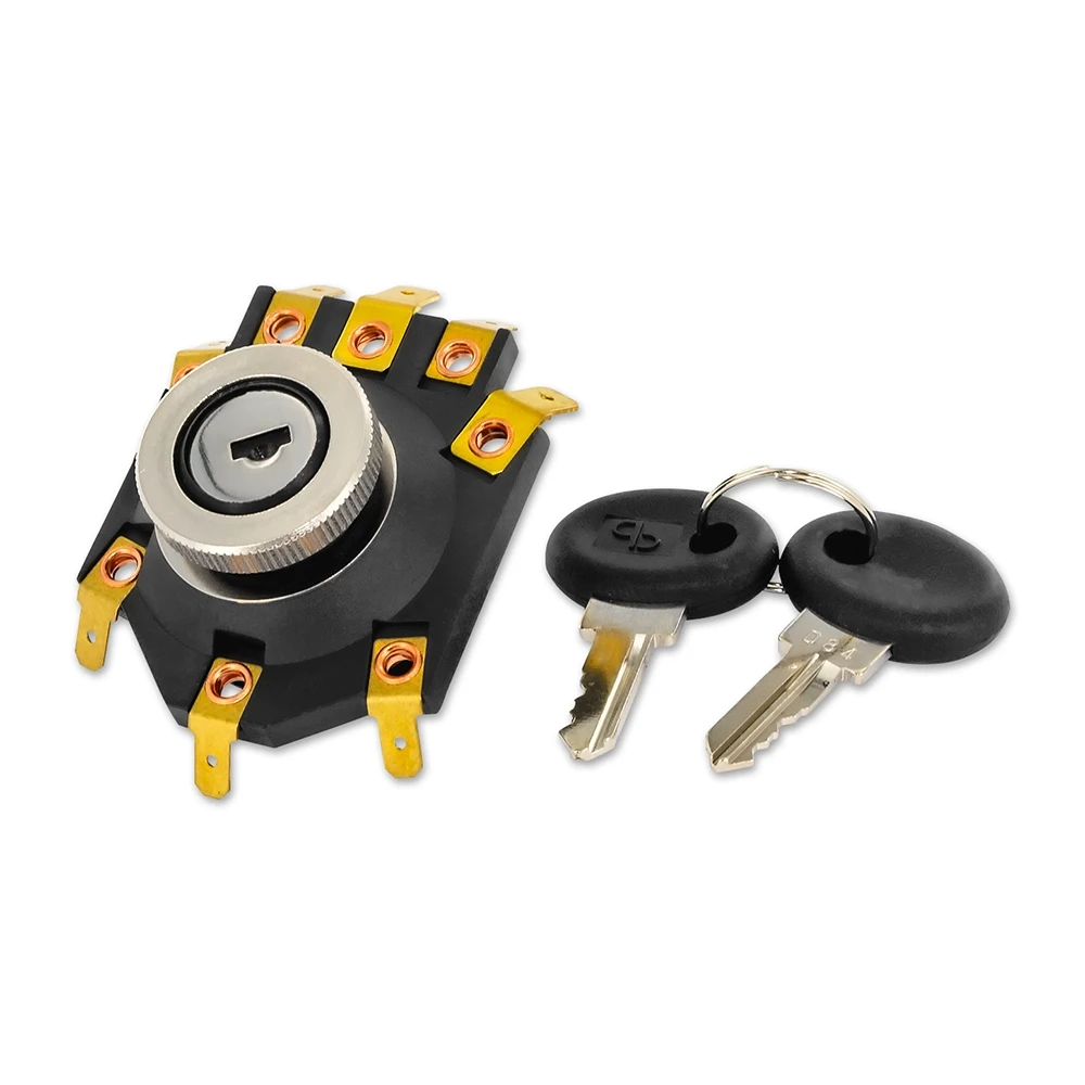 Contacteur à clé Piaggio Vespa P80-150X avec batterie 8 pin