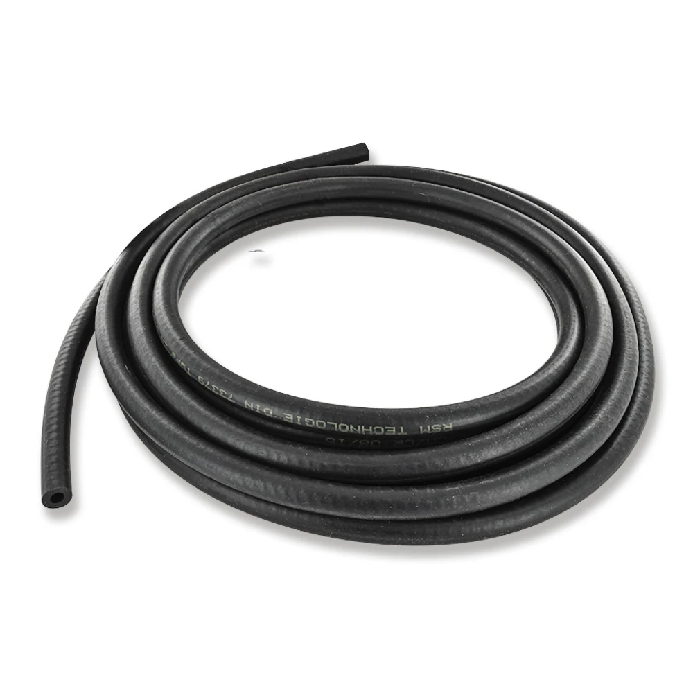 Tuyau d’essence 4x10mm tissu noir (5m)