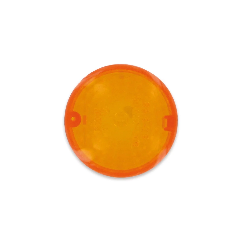 Verre de clignotant orange CE