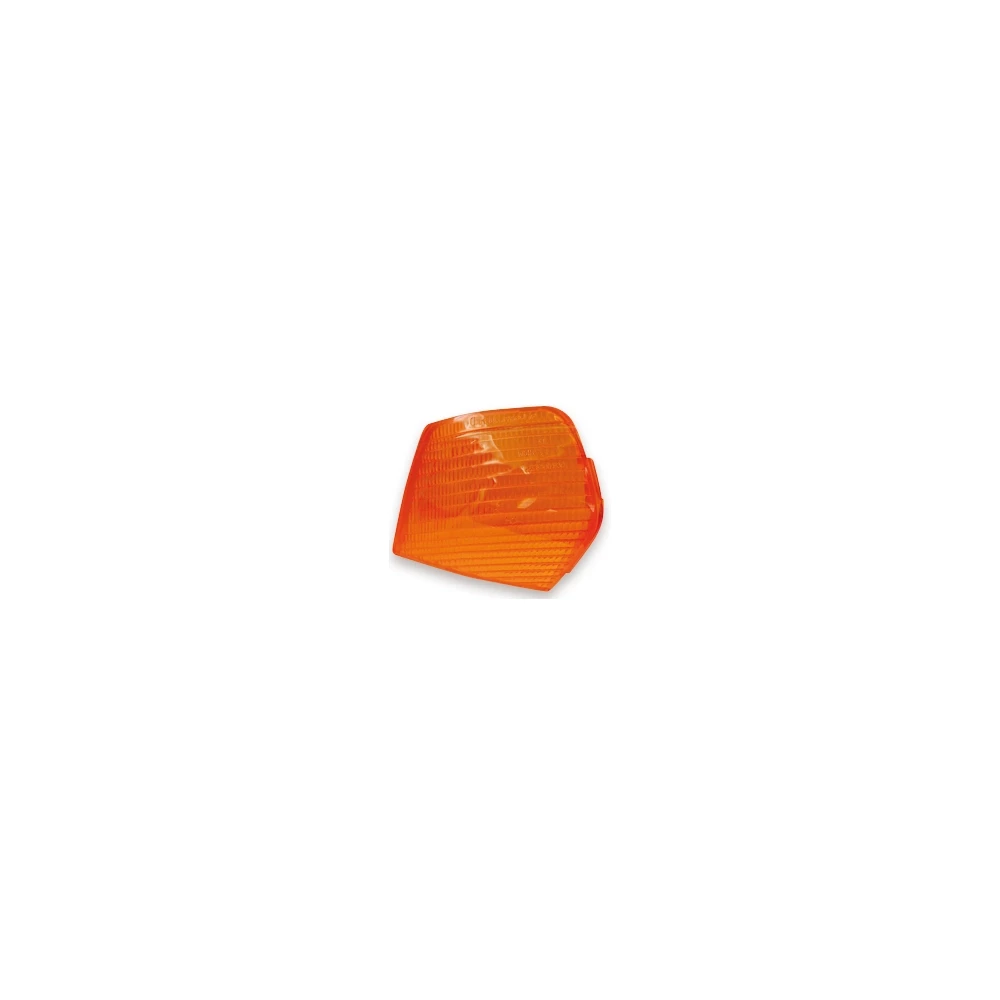Verre de clignotant arrière gauche orange CE 