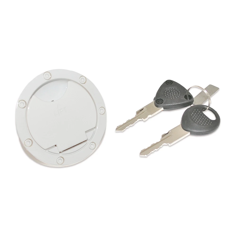 Bouchon de réservoir à clé blanc Aerox