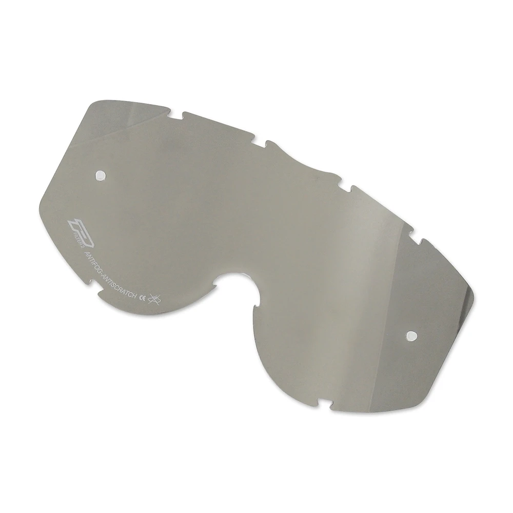 Visière chromée mirroir