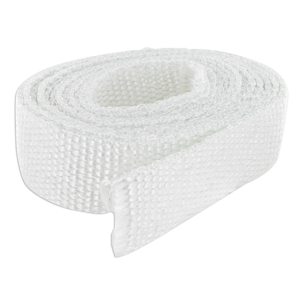 Ruban isolant d'echapp. 50x3mm 5m long, blanc