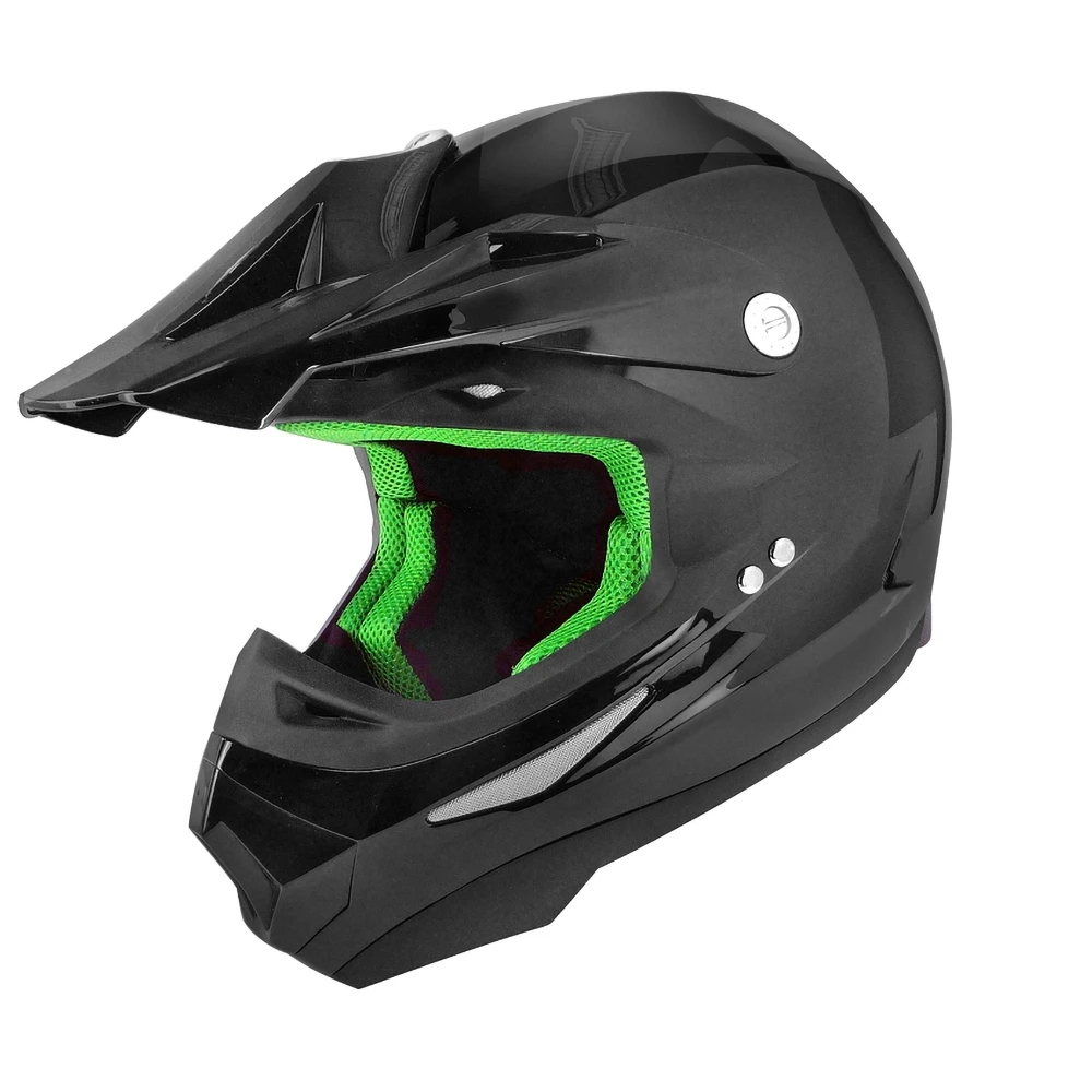 Casque Cross TNT noir/vert XL