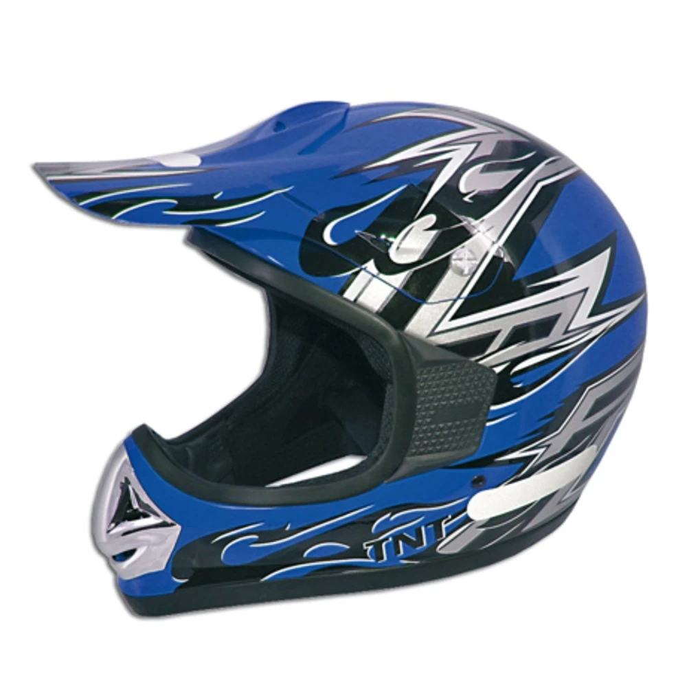 Casque Cross Viper TNT bleu-gris XL PRIX NET