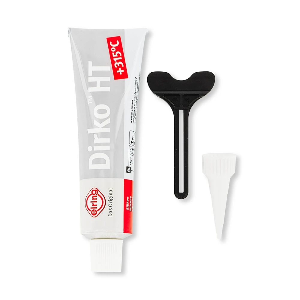 Pâte à joint silcone Elring Dirko HT -60°C - +315°C RTA 70ml gris