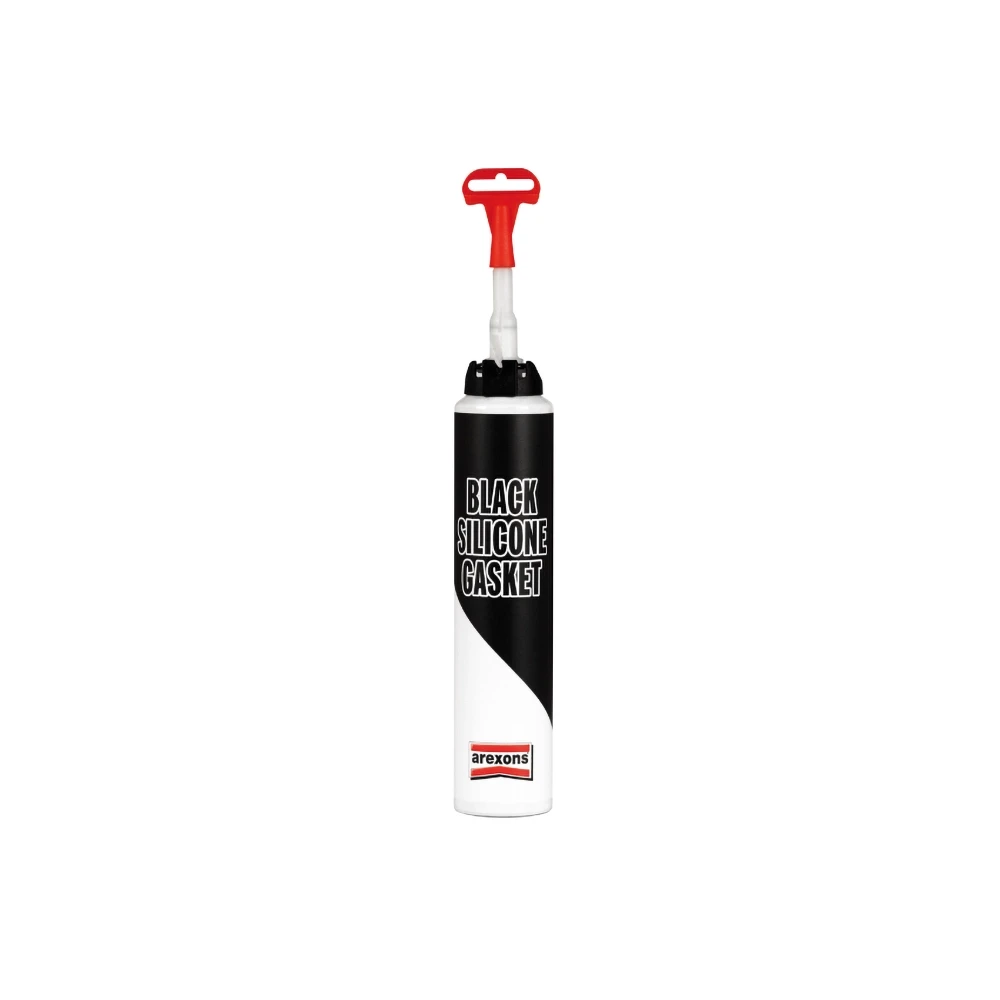 Pâte à joint silicone Arexons type 0099 -40°C - +260°C (+300°C) 200ml noir