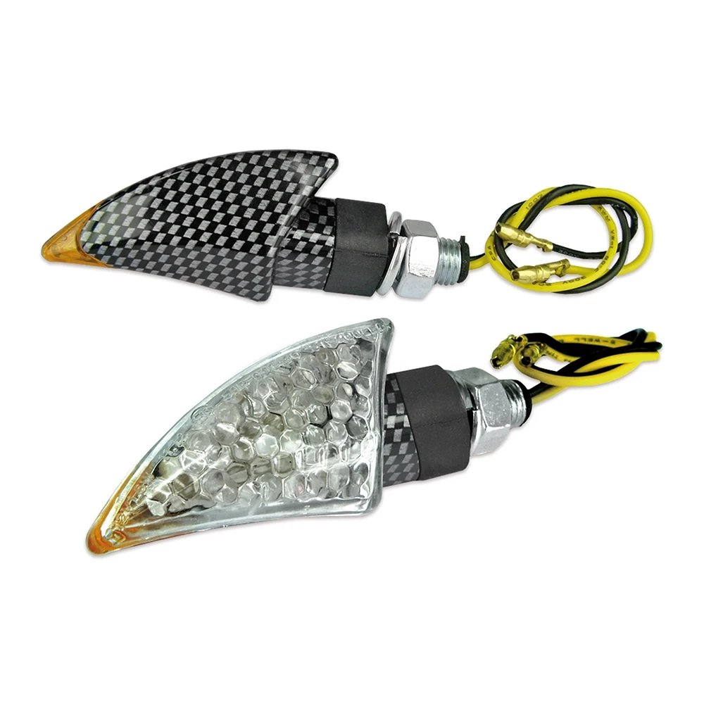 Paire clignos TNT Bend LED carbon CE PRIX NET