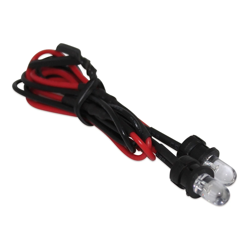 Set de 2 leds 5mm bleu à monter