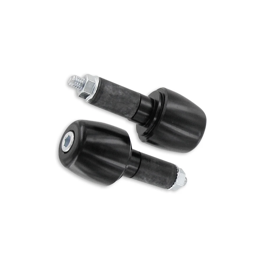 Embouts de guidon alu noir 28 - 14mm