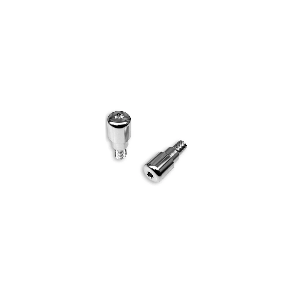 Embouts de guidon chromées Yamaha T-Max 500 4-t 2001 -> PRIX NET