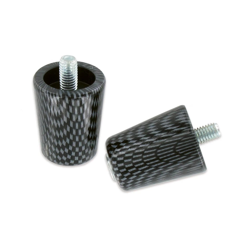 Embouts guidon M8 carbon (paire)