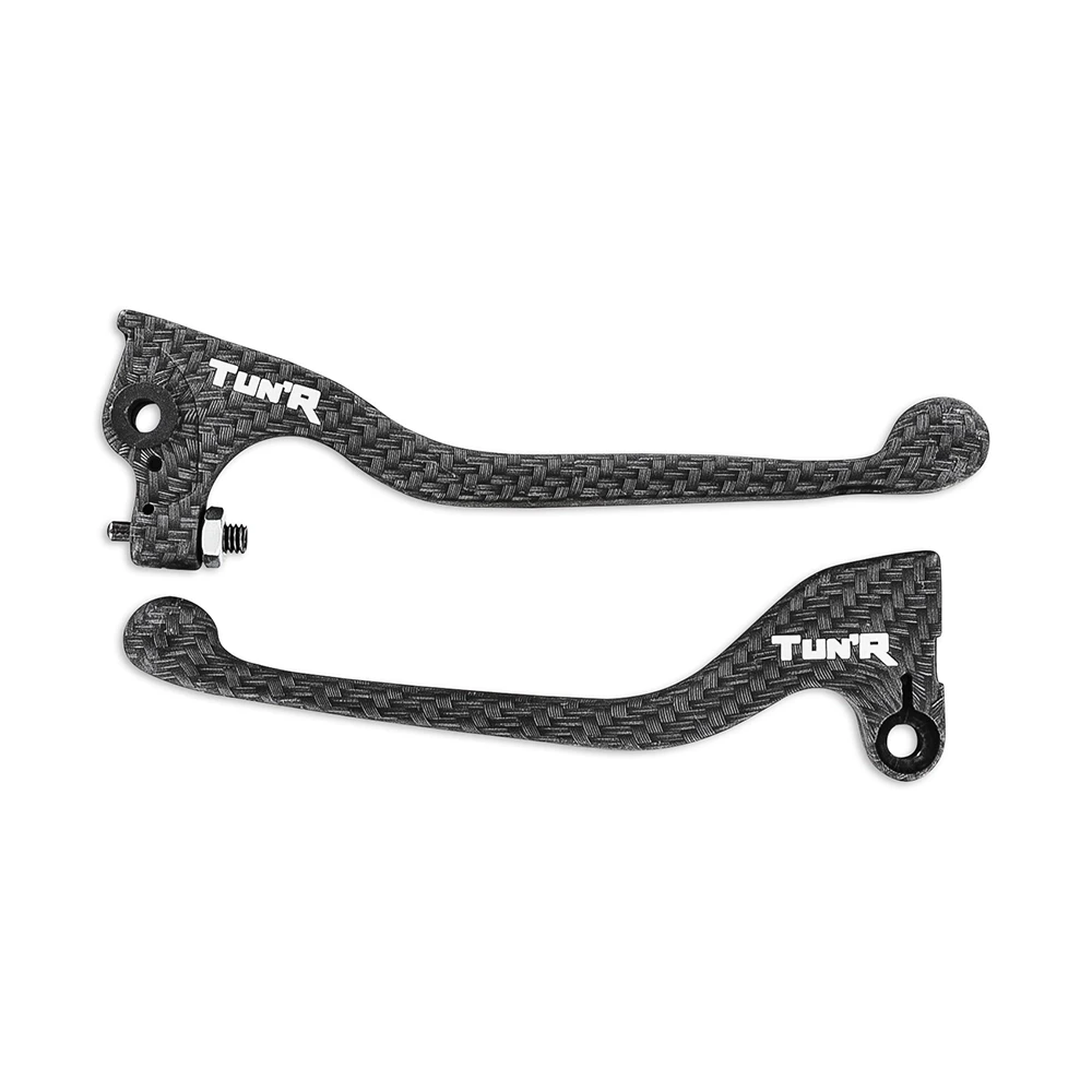 Leviers de frein alu carbon-look Derbi Senda SM/R Racing 2002-10