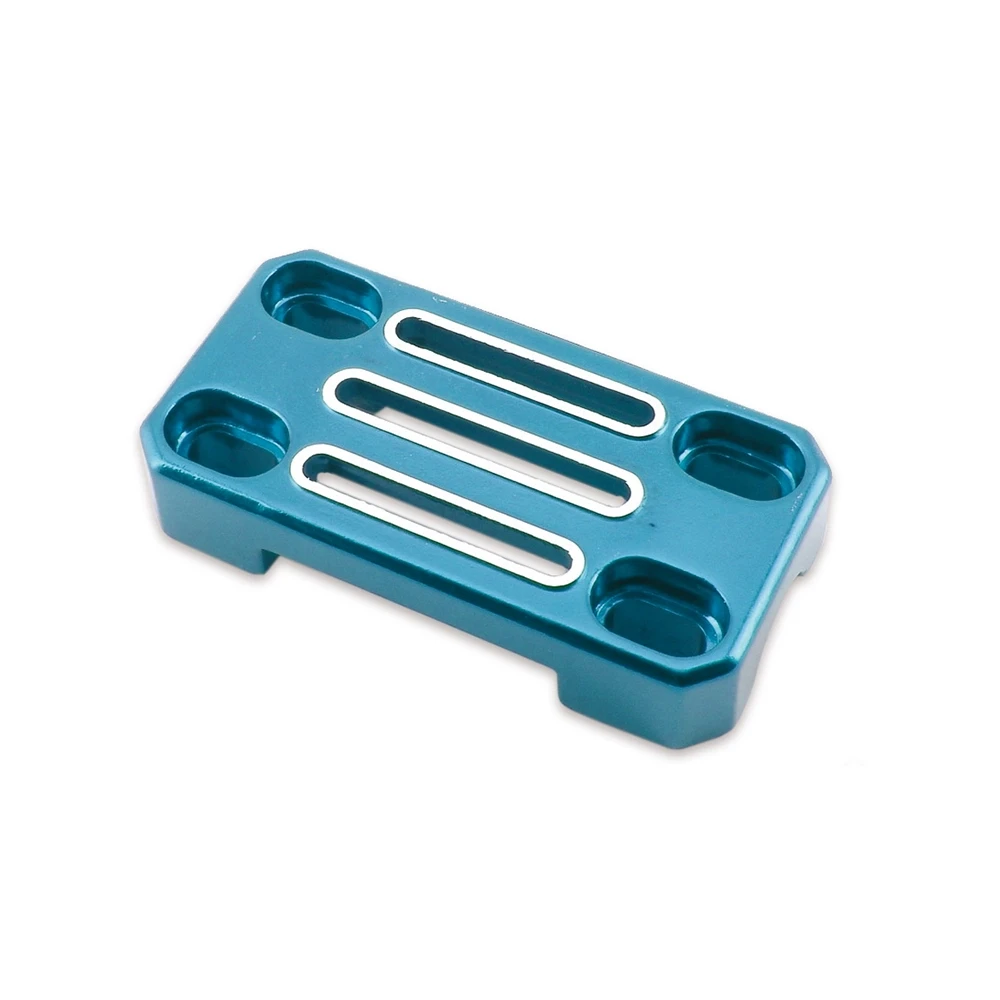 Pontet de guidon alu 70/85 mm bleu anod  PRIX NET