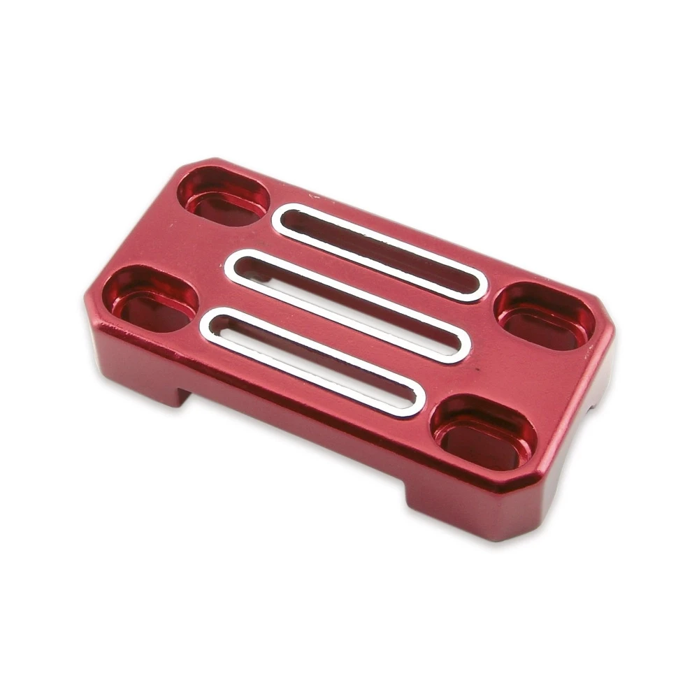 Pontet de guidon alu 70/85 mm rouge anod PRIX NET