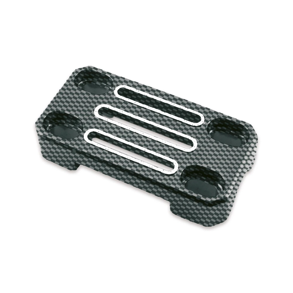 Pontet de guidon alu 70/85 mm carbon PRIX NET