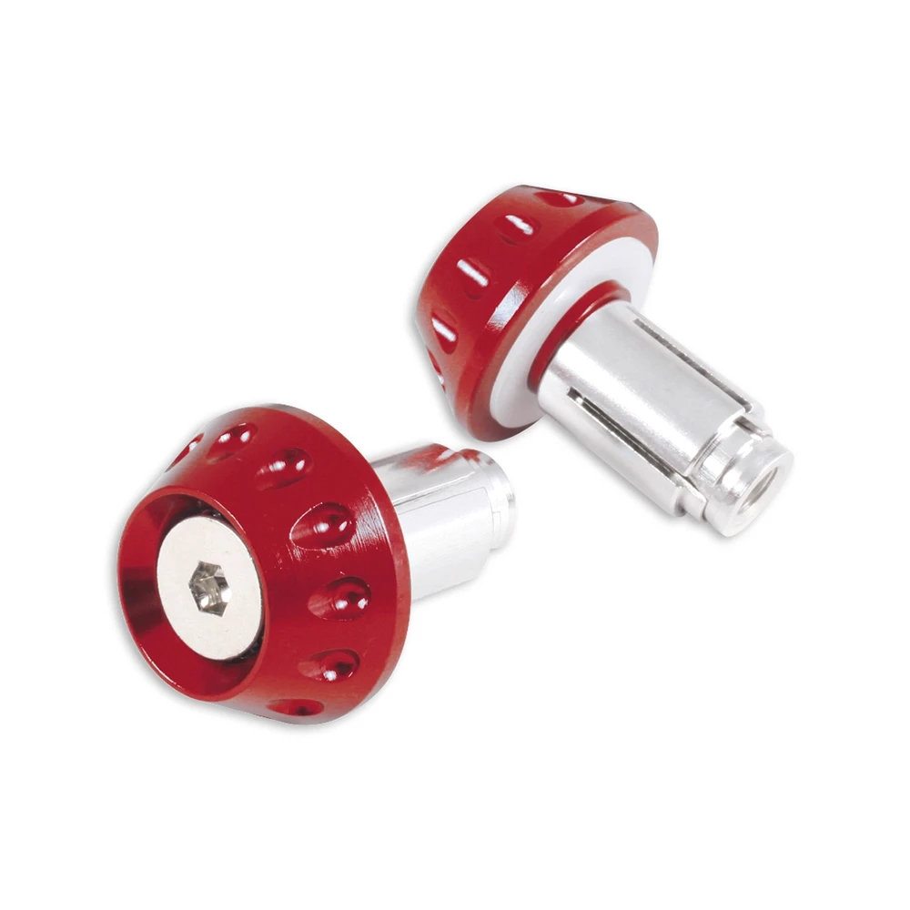 Embouts de guidon Street Fighter alu rouge