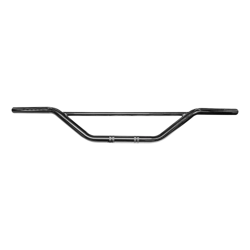 Guidon Buzzetti acier 22mm, 810/100mm noir