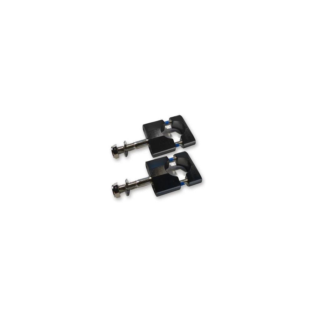 Rehausseur guidon 25mm pour guidon Ø22mm alu anodisé noir