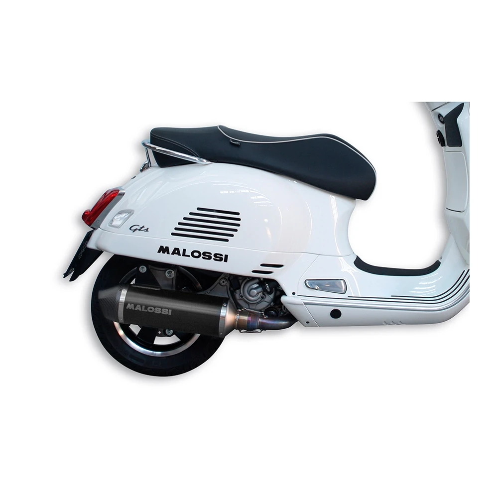 Pot échappement Malossi S. RX Black Vespa GTS 300 Euro 4 CH-Hom