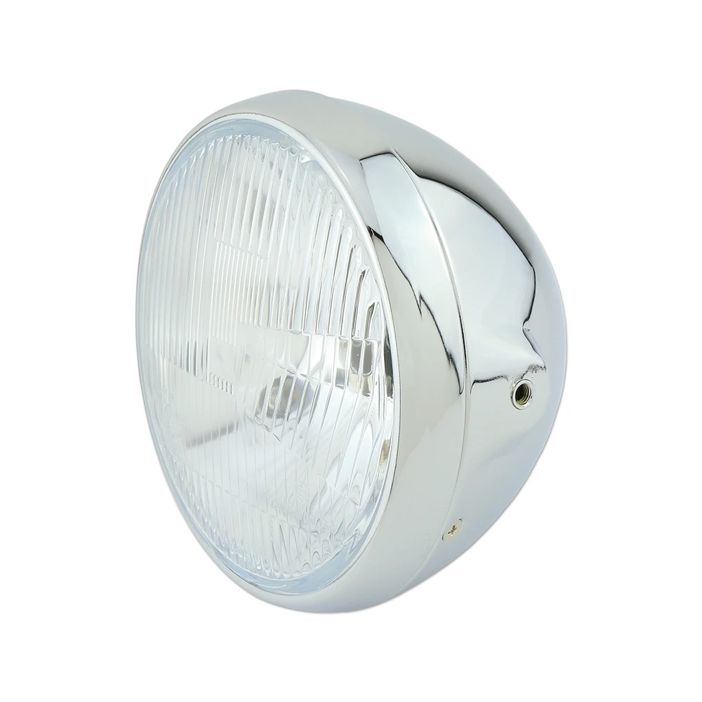 Phare avant HIGHSIDER smart BRITISH STYLE 190mm, chromé E-Hom