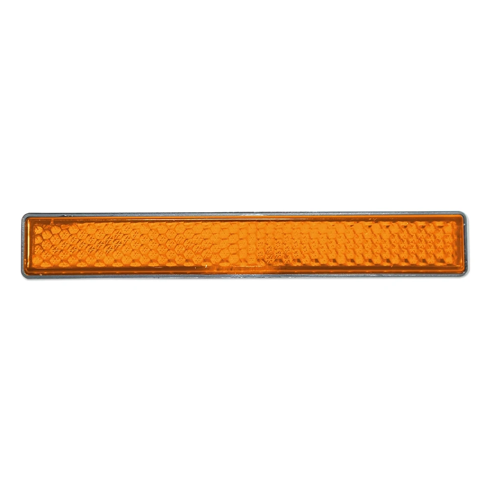 Catadioptre SHIN YO rectangulaire 103x16mm orange,à visser E-Hom