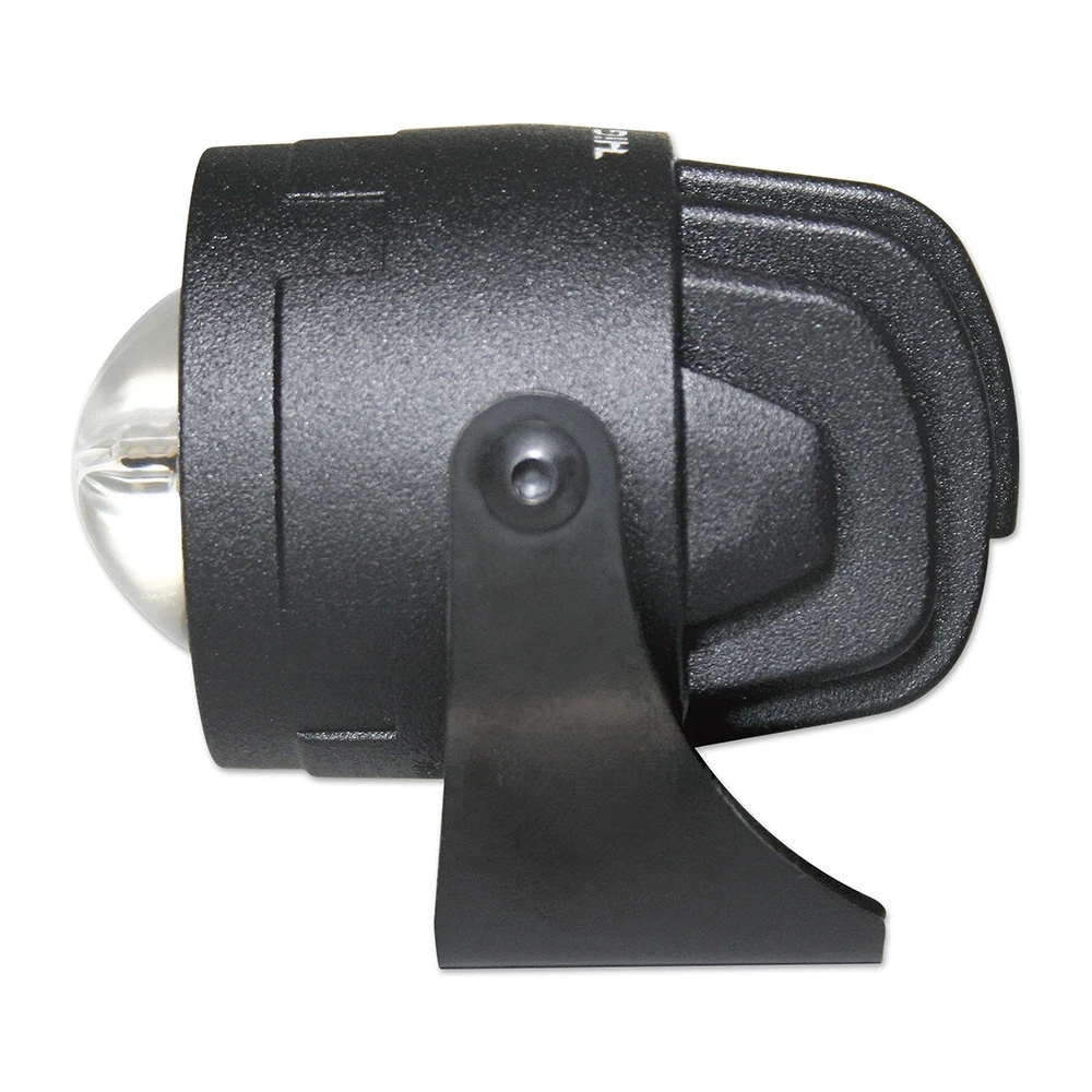 Phare avant LED HIGHSIDER SATELLITE 50mm,feu crois.noir m.E-Hom