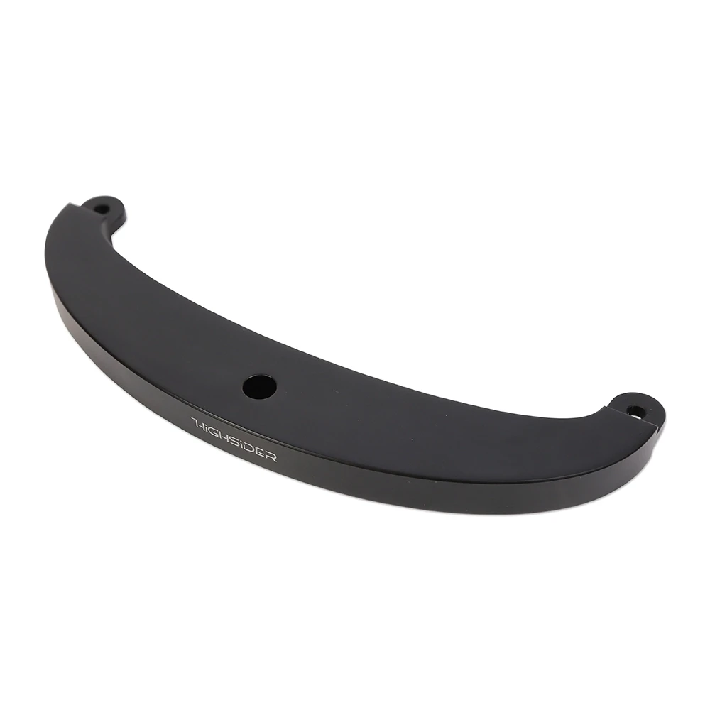 Support de phare HIGHSIDER BOTTOM TYPE 1, alu noir