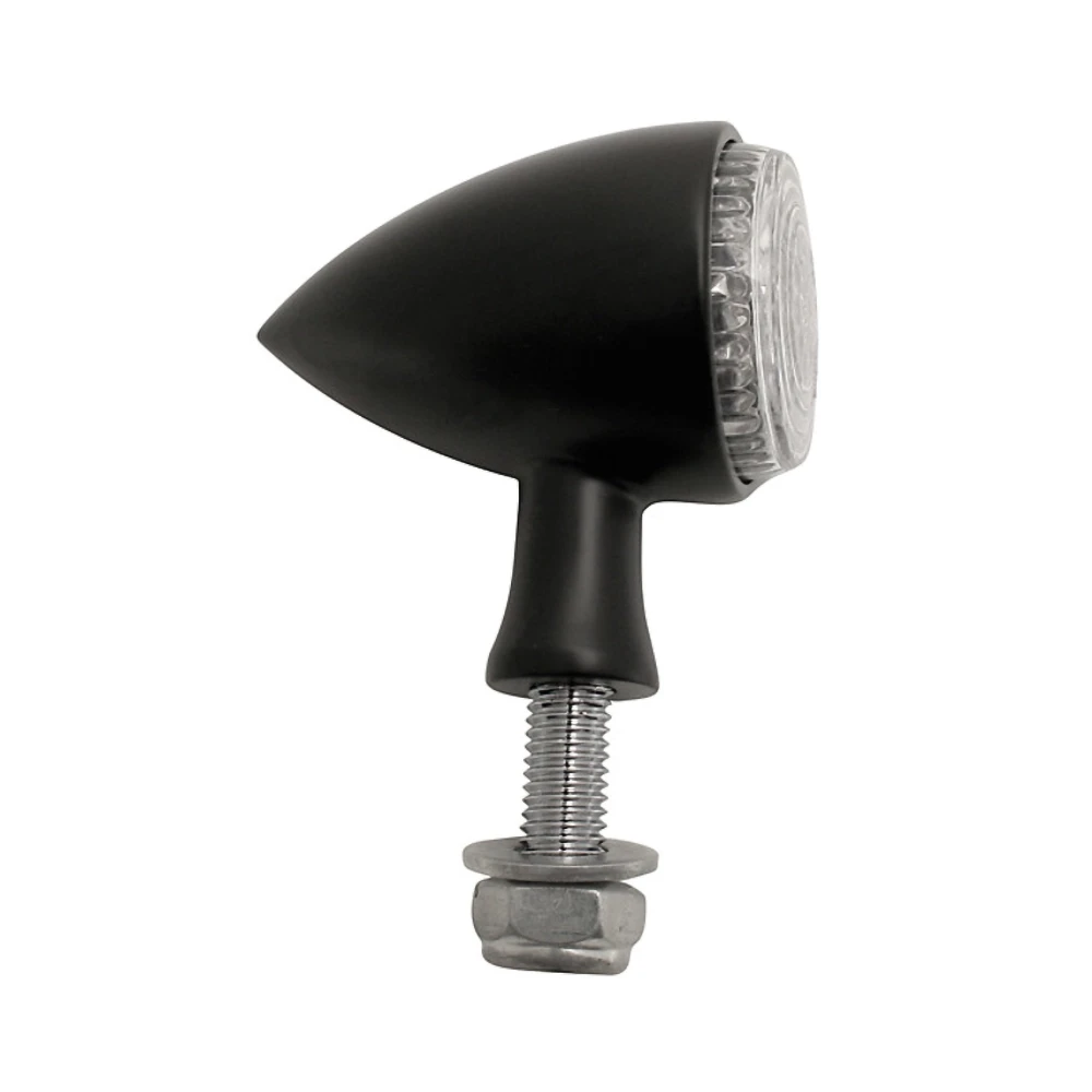 Clignotants LED HIGHSIDER COLORADO noir/transp. feu arri. E-Hom
