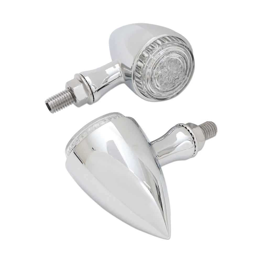 Clignotants LED HIGHSIDER COLORADO chromé/transparent E-Hom