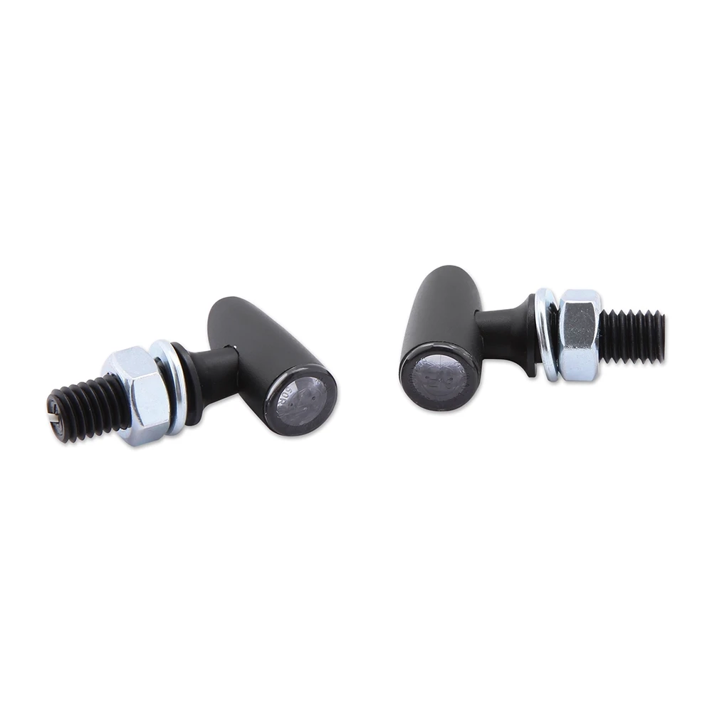 Clignotants LED HIGHSIDER PROTON ONE noir/fumé E-Hom