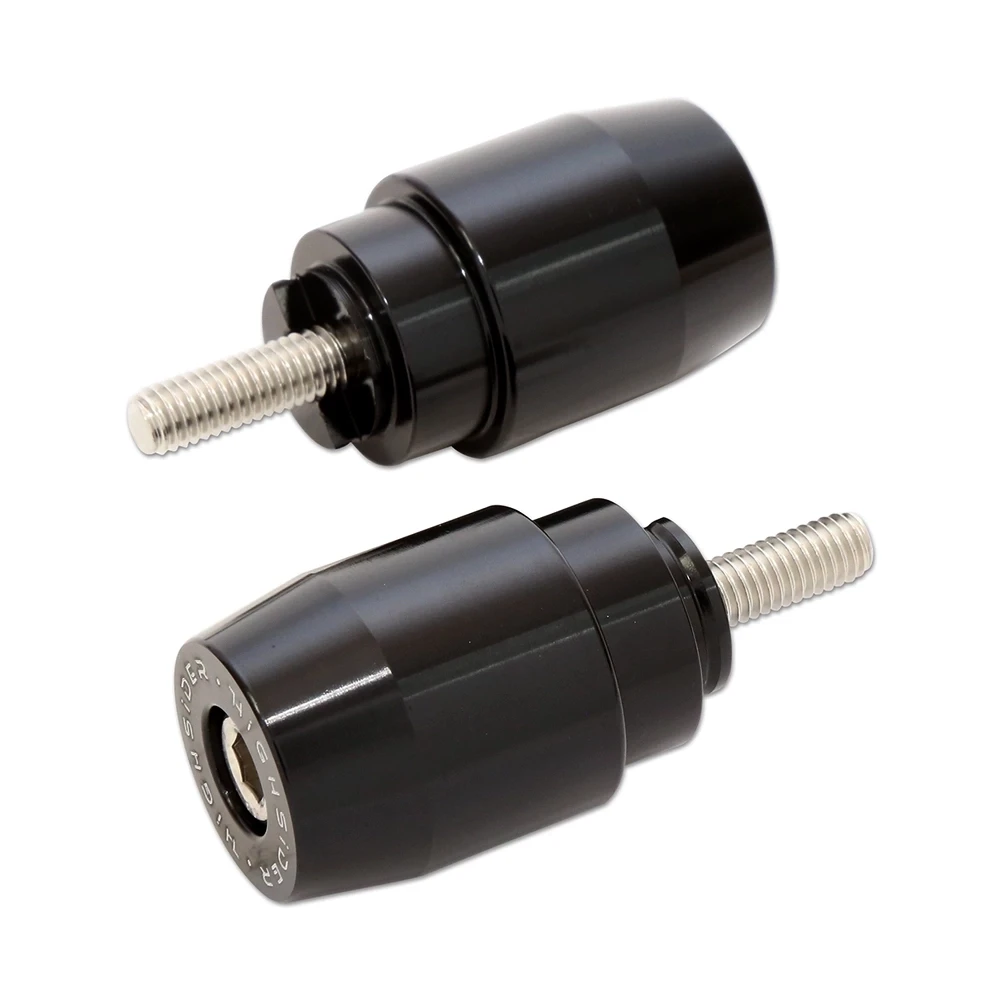Embouts de guidon HIGHSIDER Honda alu, Ø-ext. 25.4mm noir