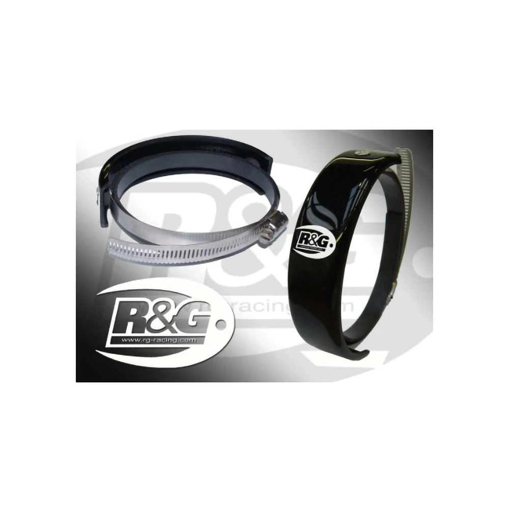 Protège-chaleur silencieux R&G noir pour YOSHIMURA Tri Oval - Li
