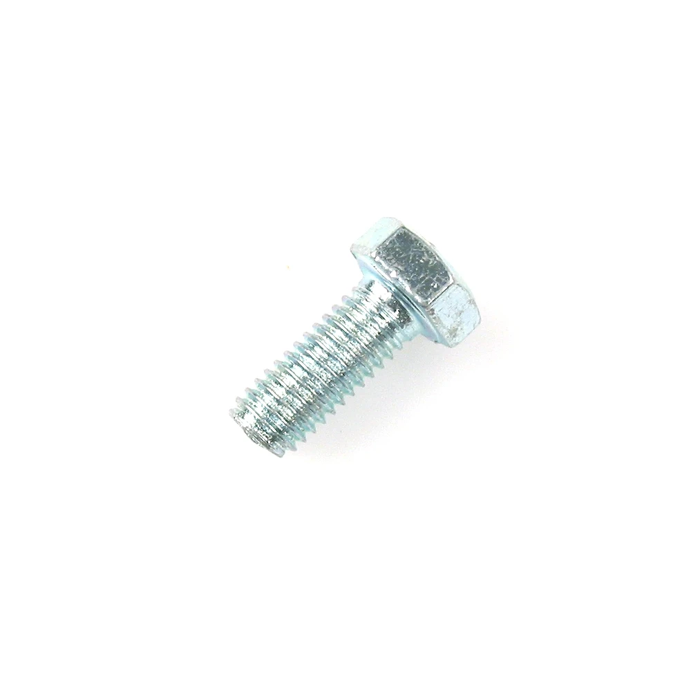 Vis 6pans M5/1 x L 12mm (DIN 933) galvanisé-bleu