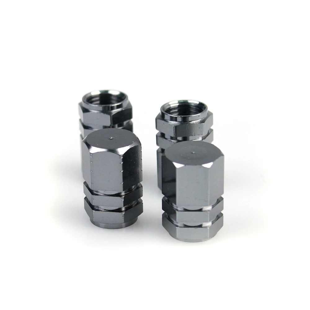 Bouchon valve NO NAME (4 pcs) SIMONI RACING Style - HEXAGON en TITAN