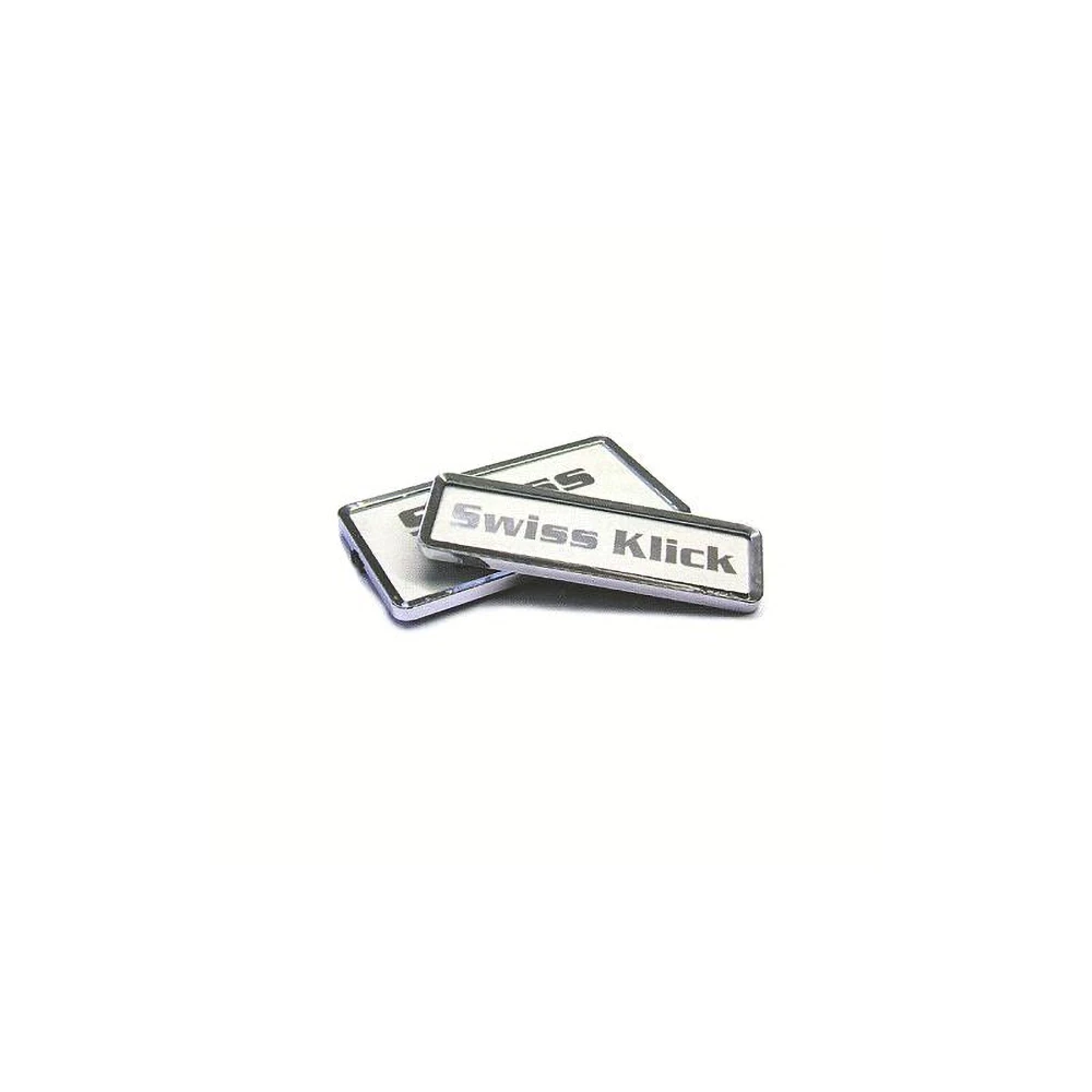 Support plaque SWISS KLICK AUTO KLICK format portrait doré